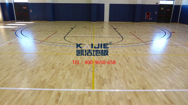 體育館專用運(yùn)動(dòng)木地板龍骨安裝——?jiǎng)P潔體育木地板