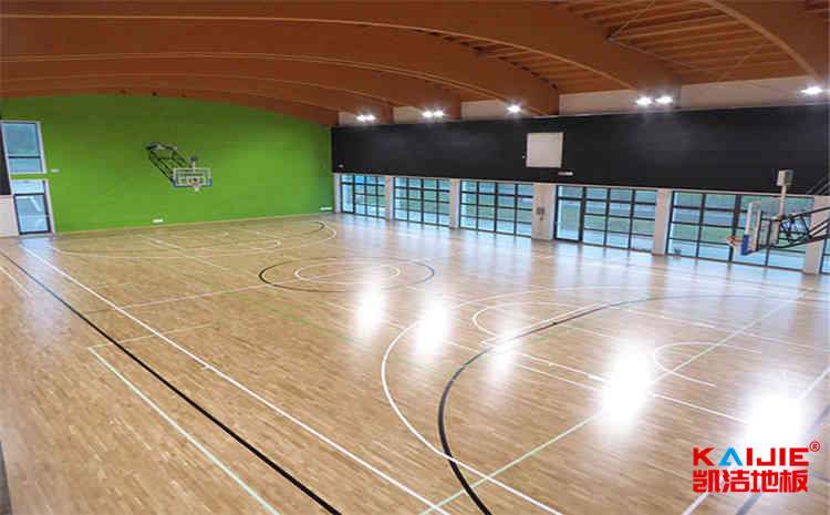 河北運動木地板施工工藝